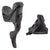 Brake/Shift Lever - Drop Bar Campagnolo Campagnolo EKAR Ergopower Control Shift/Brake Lever Disc Brake Caliper - Rear 1x13-Speed 140mm Hydraulic Caliper Dark Slate Gray