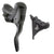 Brake/Shift Lever - Drop Bar Campagnolo Campagnolo Chorus Ergopower Hydraulic Brake/Shift Lever Disc Caliper - Left/Front 12-Speed 160mm Flat Mount Caliper BLK Dark Slate Gray