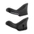 Brake Levers Campagnolo Campagnolo EC-SR700 Replacement Hoods Black Pair EC-SR700 12s Dark Slate Gray