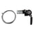 Shifters SunRace Sunrace SLR96 9sp Bar End Shifter Right - Black/Silver Dark Slate Gray