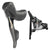 Brake/Shift Lever - Drop Bar SRAM SRAM Force AXS HRD eTap Shift/Brake Lever Hydraulic Disc Brake Caliper - Left/Front Flat Mount 20mm Offset Iridescent Gray/Blk D2 Dark Slate Gray