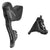 Brake/Shift Lever - Drop Bar Campagnolo Campagnolo Super Record Ergopower Wireless Control Lever Brake Caliper - Left/Front 12-Speed 160mm Hydraulic Disc Brake Caliper Dark Slate Gray