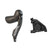 Brake/Shift Lever - Drop Bar SRAM SRAM Rival eTap AXS HRD Shift/Brake Lever Hydraulic Disc Caliper - Left/Front Flat Mount 20mm Offset 950mm Hose BLK E1 Dark Slate Gray