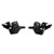 Shifters SunRace Sunrace DL-M33 Trigger Shifter DLM33 Pair 3x7sp 2 to 1 Blk 310g Black