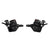 Shifters SunRace SunRace M503 Flat Bar Trigger Shifter Set - 8-Speed Dual Lever Dark Slate Gray