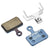 TRP P-F12RS Disc Brake Pads - Performance Resin Compound For TRP Flat Mount 2-Piston Disc Brakes