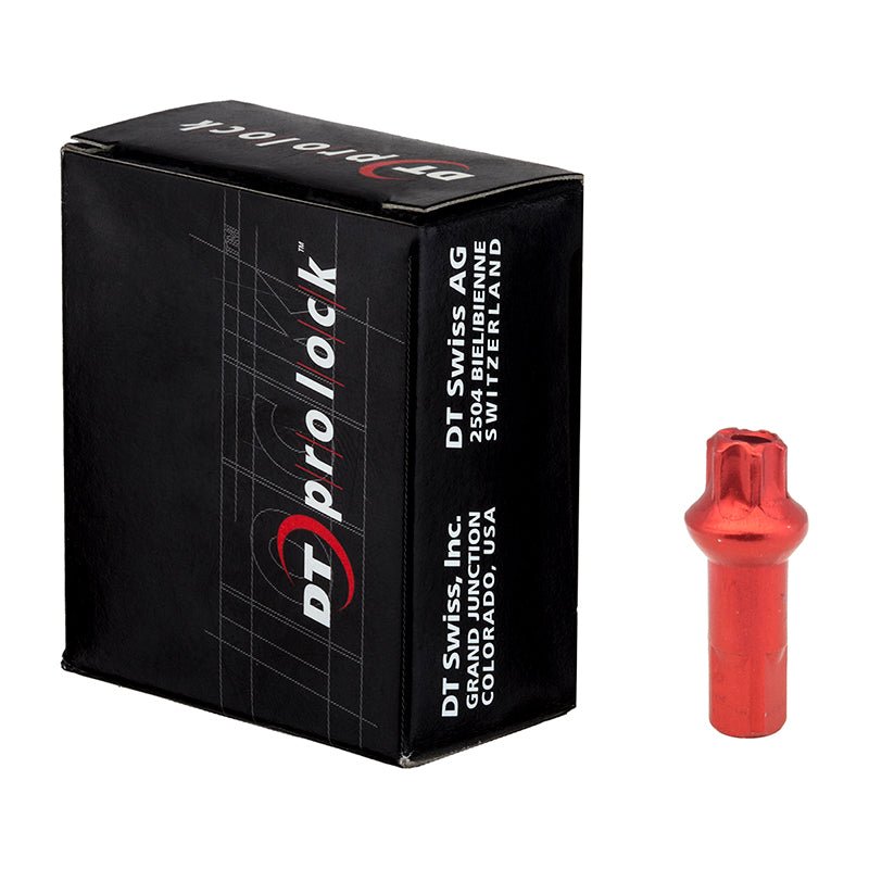 Spokes DT Swiss DT Swiss ProLock Squorx Pro Alloy 14g/15mm Red Box/100 Black