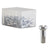 Spoke Nipples DT Swiss DT Swiss Standard Spoke Nipples - Aluminum 2.0 x 12mm Silver Box of 100 Light Gray