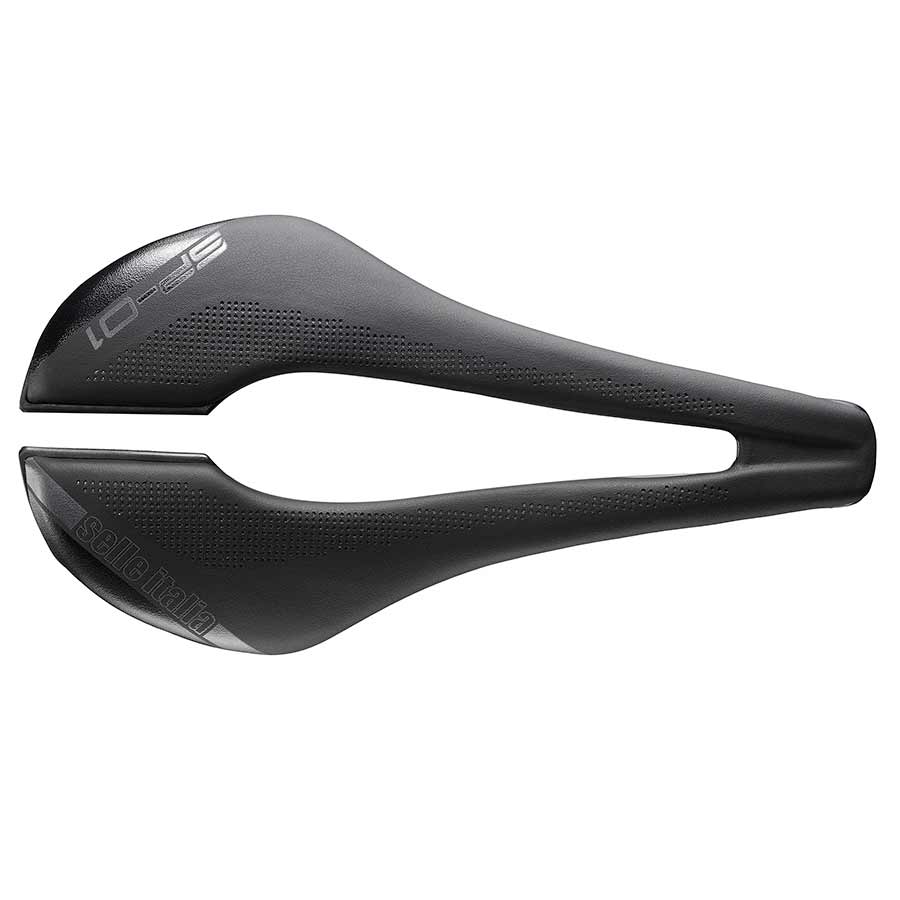 Saddles Selle Italia Selle Italia SP-01 Boost Kit Carbonio Superflow S Saddle 250 x 130mm Men 160g Black Dark Slate Gray