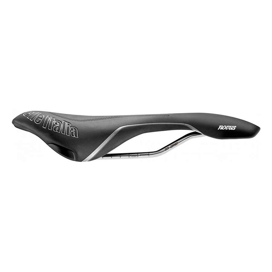 Saddles Selle Italia Selle Italia Novus SuperFlow Endurance S Saddle 282 x 138mm Men 288g Black Dark Slate Gray