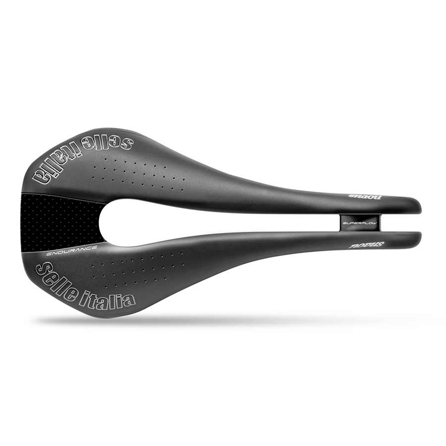 Saddles Selle Italia Selle Italia Novus Endurance TM Superflow Saddle - Manganese Black S3 Dark Slate Gray