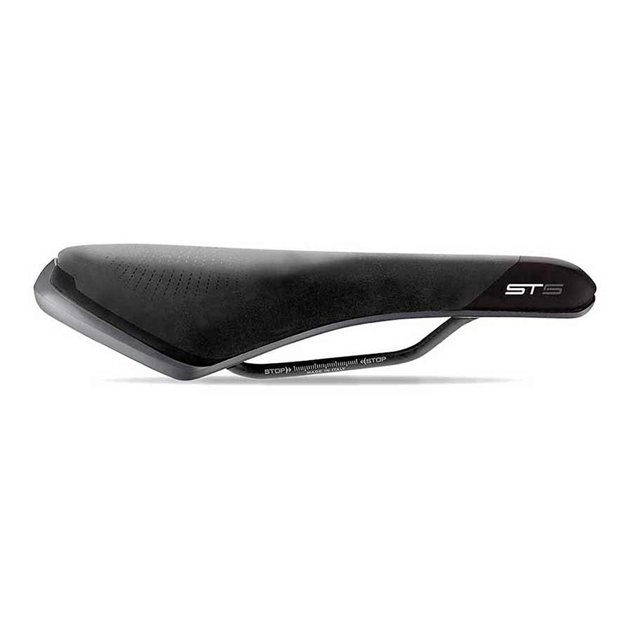 Saddles Selle Italia Selle Italia ST 5 Flow Saddle - Fec Alloy Black S2 Dark Slate Gray