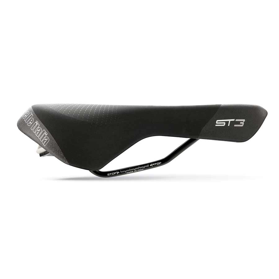 Selle Italia ST 3 Superflow Saddle - Fec Alloy Black S3