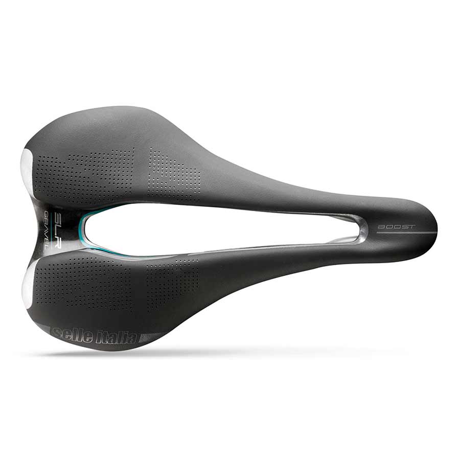 Saddles Selle Italia Selle Italia SLR Boost Gravel Superflow Saddle - Titanium Black S3 Dark Slate Gray