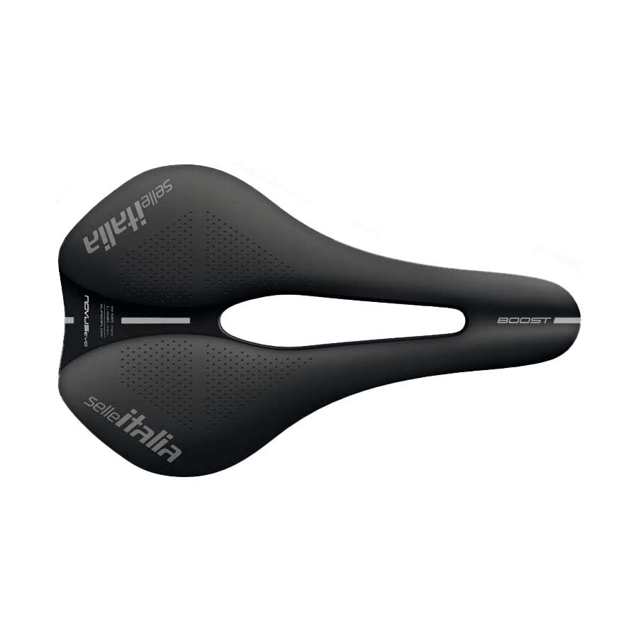 Saddles Selle Italia Selle Italia Novus Boost EVO TI 316 Superflow Saddle - Large Dark Slate Gray