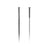 Spokes Sapim Sapim CX-Ray Bladed Straight Pull 2.0/.9/2.0 Single Spoke Black  No Dim Gray