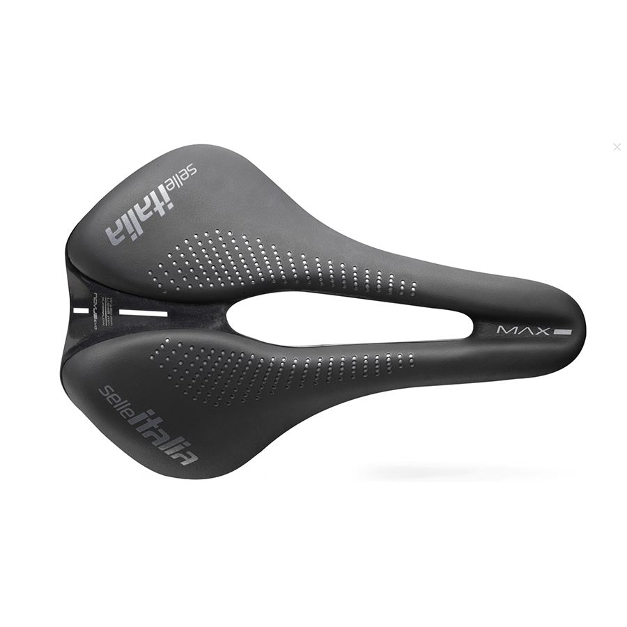 Saddles Selle Italia Selle Italia MAX Novus EVO Boost Gel TI 316 Superflow Saddle Dark Slate Gray