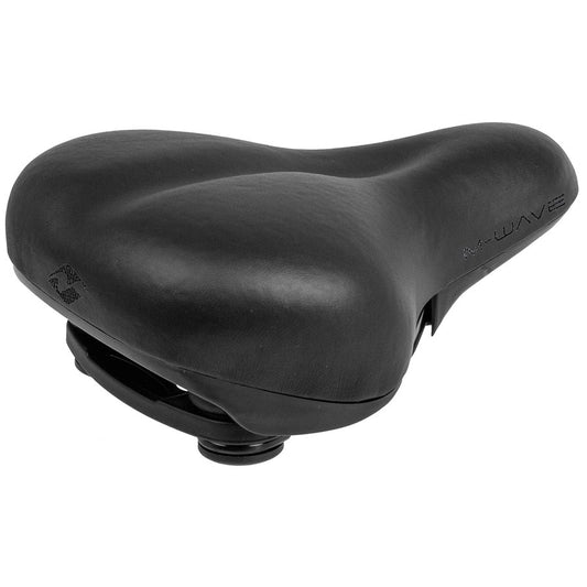 M-Wave Elast City Saddle 265 x 200mm Black