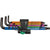 Wera Tool 950/9 Hex-Plus Multicolor 1 L-Key Set