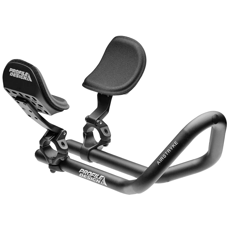 Profile Design Airstryke II Aluminum Aerobar Ergo Armrest L2 Flip-Up Bracket Matte BLK