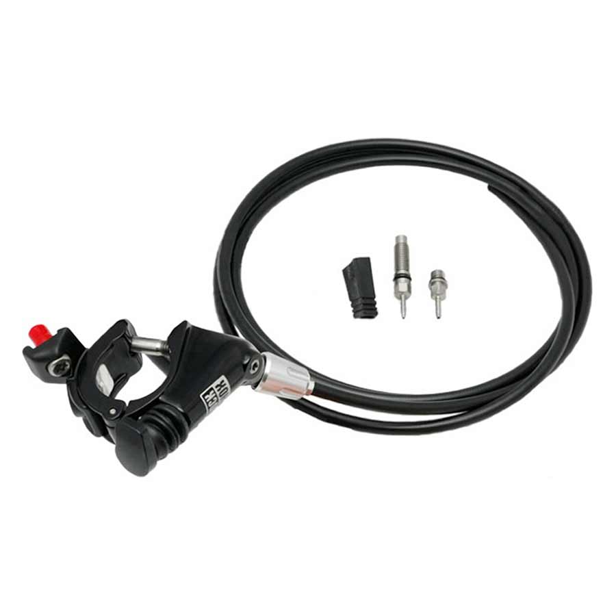 Dropper Seatpost Remote RockShox RockShox Reverb Remote Lever Assembly Right MMX A2 Dark Slate Gray