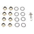 Seatpost Parts and Accessories Cane Creek Cane Creek G4 Thudbuster Rebuild Kit and Tool Light Gray