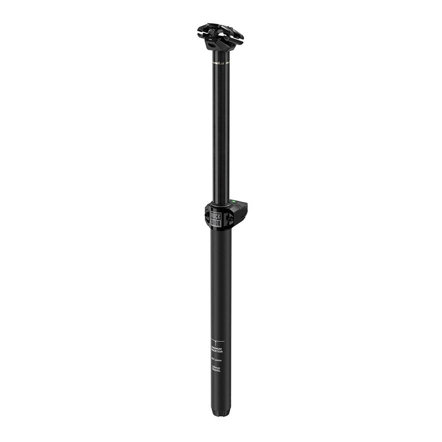 Dropper Posts RockShox RockShox Reverb AXS Dropper Seatpost - 31.6mm 150mm Black B1 Dark Slate Gray