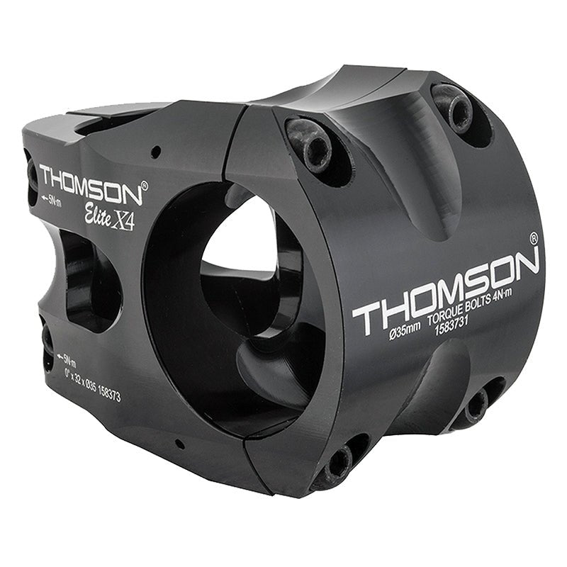 Stems Thomson Thomson X4 Mtn Stem (35.0) 0d x 32mm Black Dark Slate Gray