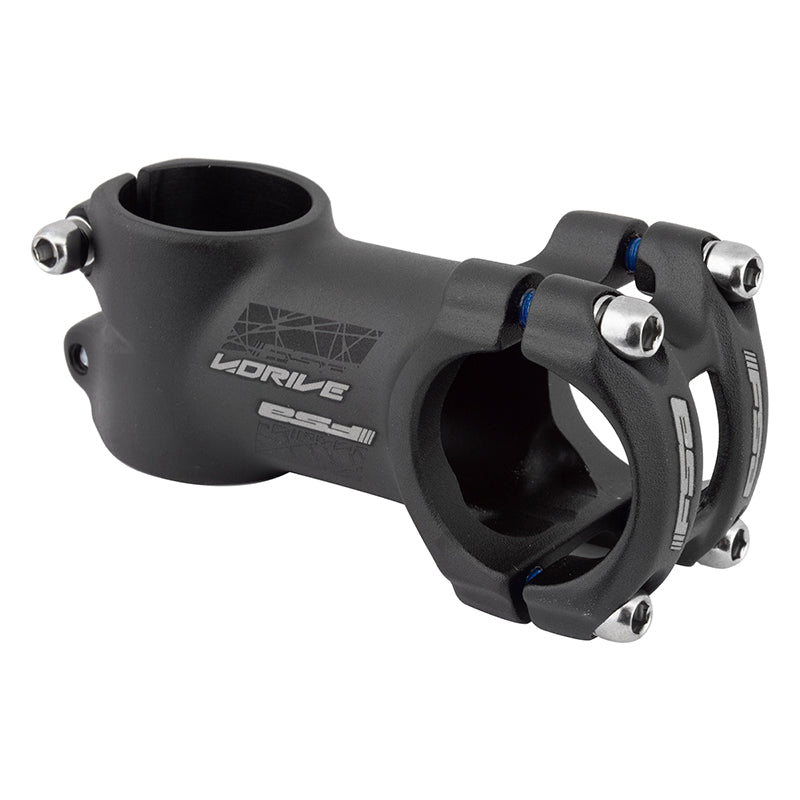 Stems FSA Full Speed Ahead V-Drive Stem - 70 mm 31.8 Clamp +/-6 1 1/8" Alloy Black Dark Slate Gray