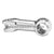 Stems Thomson Thomson G2 Stem Gravel/Road Headset Light Gray