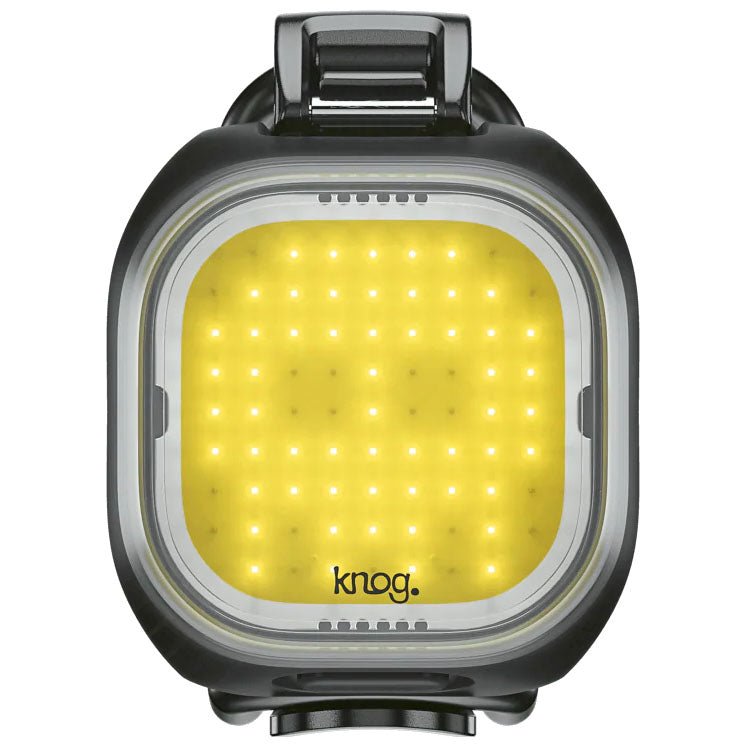 Knog Blinder Mini Light Skull Pattern Front Black