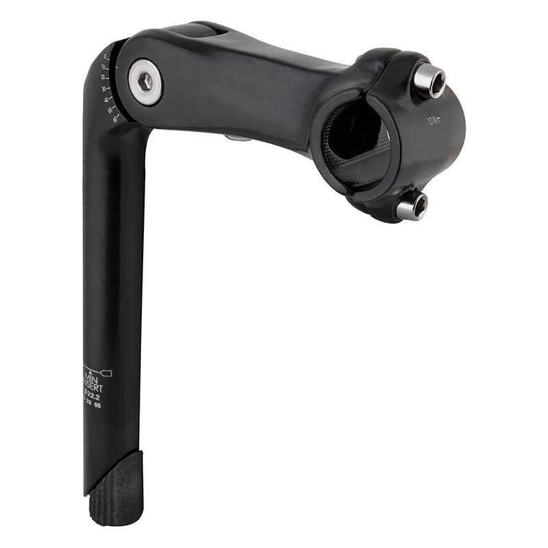Stems Sunlite Sunlite Adjustable Stem 110 25.4 Black Dark Slate Gray