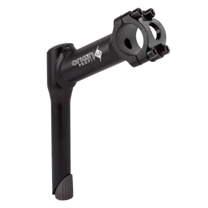 Stems Origin8 Origin8 Pro Fit MTB Quill Stem 110 31.8 Black Dark Slate Gray