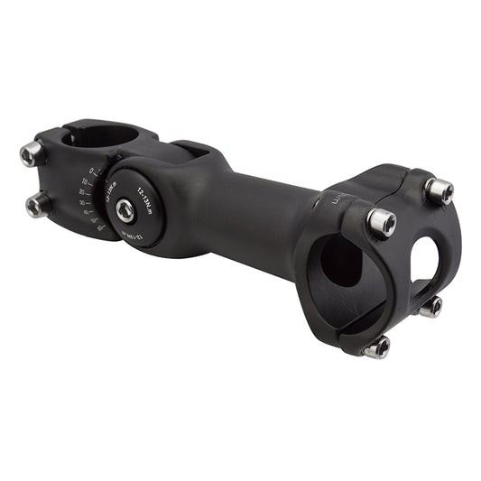 Sunlite 0°-60° Adjustable  Stem 125 25.4 or 31.8 Black