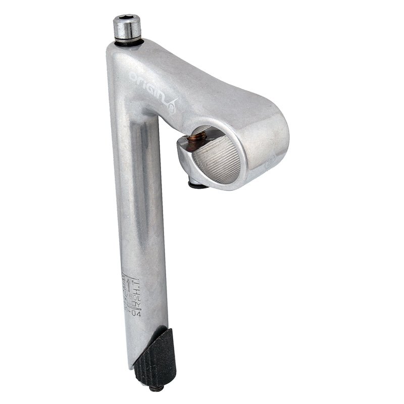 Stems Origin8 Origin8 Classic Sport Quill Stem 60 25.4 Silver Gray