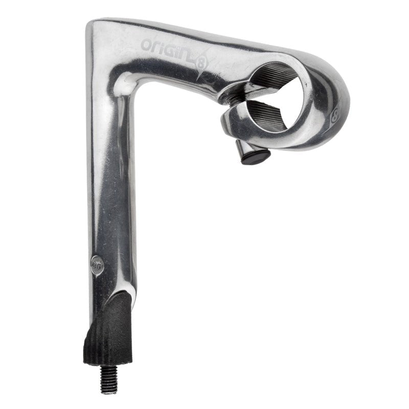 Stems Origin8 Origin8 Classic Sport Quill Stem 100 25.4 Silver Gray