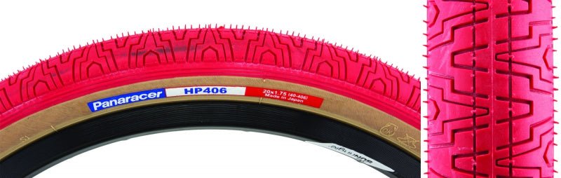 Tires Panaracer Panaracer HP406 20x1.75 Standard Tire Firebrick