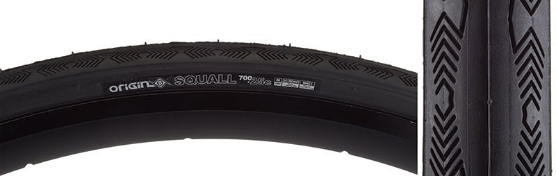 Tires Origin8 Origin8 Squall 700x25 Standard Tire Dark Slate Gray