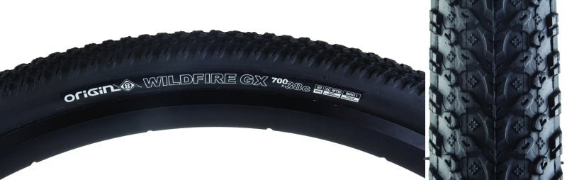 Tires Origin8 Origin8 Wildfire GX 700x38 Standard Tire Black