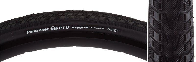 Tires Panaracer Panaracer T-Serv Protite Tire - 700 x 35 Clincher Folding Black 60tpi Black