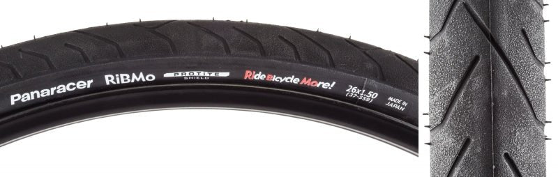 Tires Panaracer Panaracer RiBMo ProTite Tire - 26 x 1.5 Clincher Folding Black 60tpi Dark Slate Gray