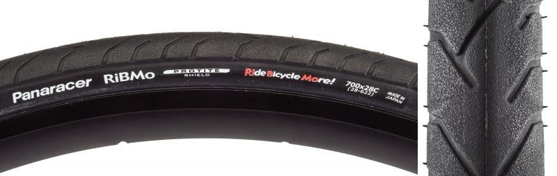 Tires Panaracer Panaracer RiBMo ProTite Tire - 700 x 28 Clincher Folding Black 60tpi Dark Slate Gray