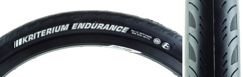 Tires Kenda Kenda Kriterium Enduro Sport 20x1.25 Standard Tire Dark Slate Gray