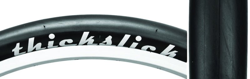 Tires WTB WTB ThickSlick Tire - 700 x 25 Clincher Wire Black Comp Lavender