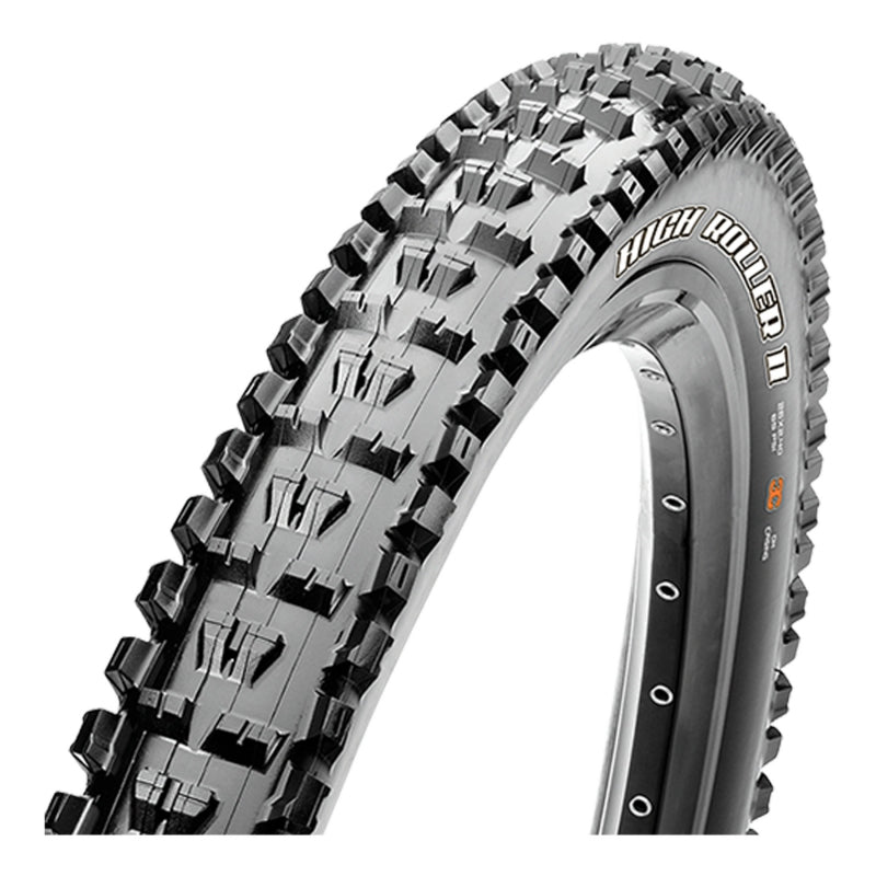 Tires Maxxis Maxxis High Roller II Tire - 27.5 x 2.8 Tubeless Folding BLK 3C Maxx Terra EXO Light Slate Gray