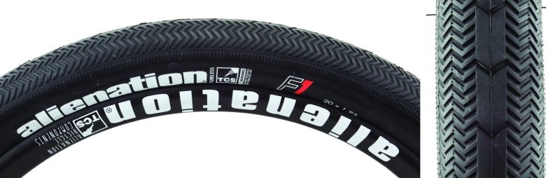 Tires Alienation Alienation TCS F1 20x1.95 Tubeless Tire Dark Slate Gray