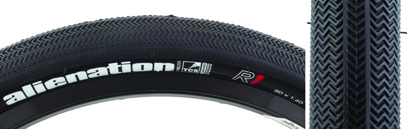 Tires Alienation Alienation TCS R1 20x1.6 Tubeless Tire Dark Slate Gray