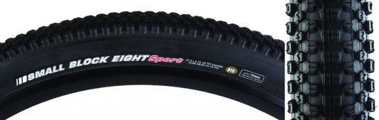 Kenda Small Block 8 Sport Tire - 26 x 2.1 Clincher Wire Black