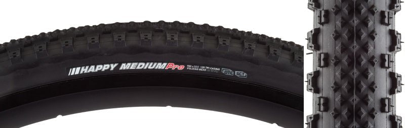 Tires Kenda Kenda Happy Medium Pro 700x32 Tubeless Tire Dark Slate Gray