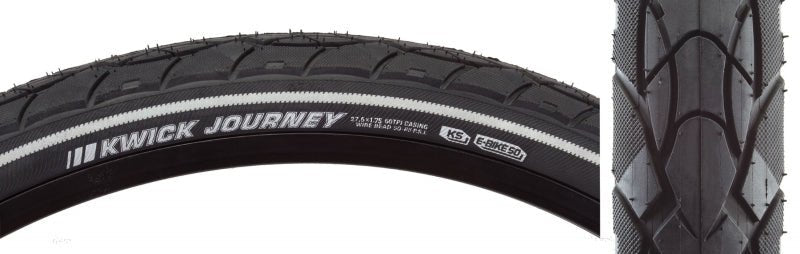 Tires Kenda Kenda Kwick Journey Sport KS 27.5x1.75 Standard Tire Dark Slate Gray